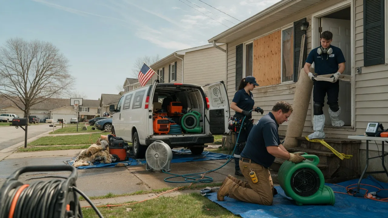 Water Damage Restoration in West Middletown, PA near me